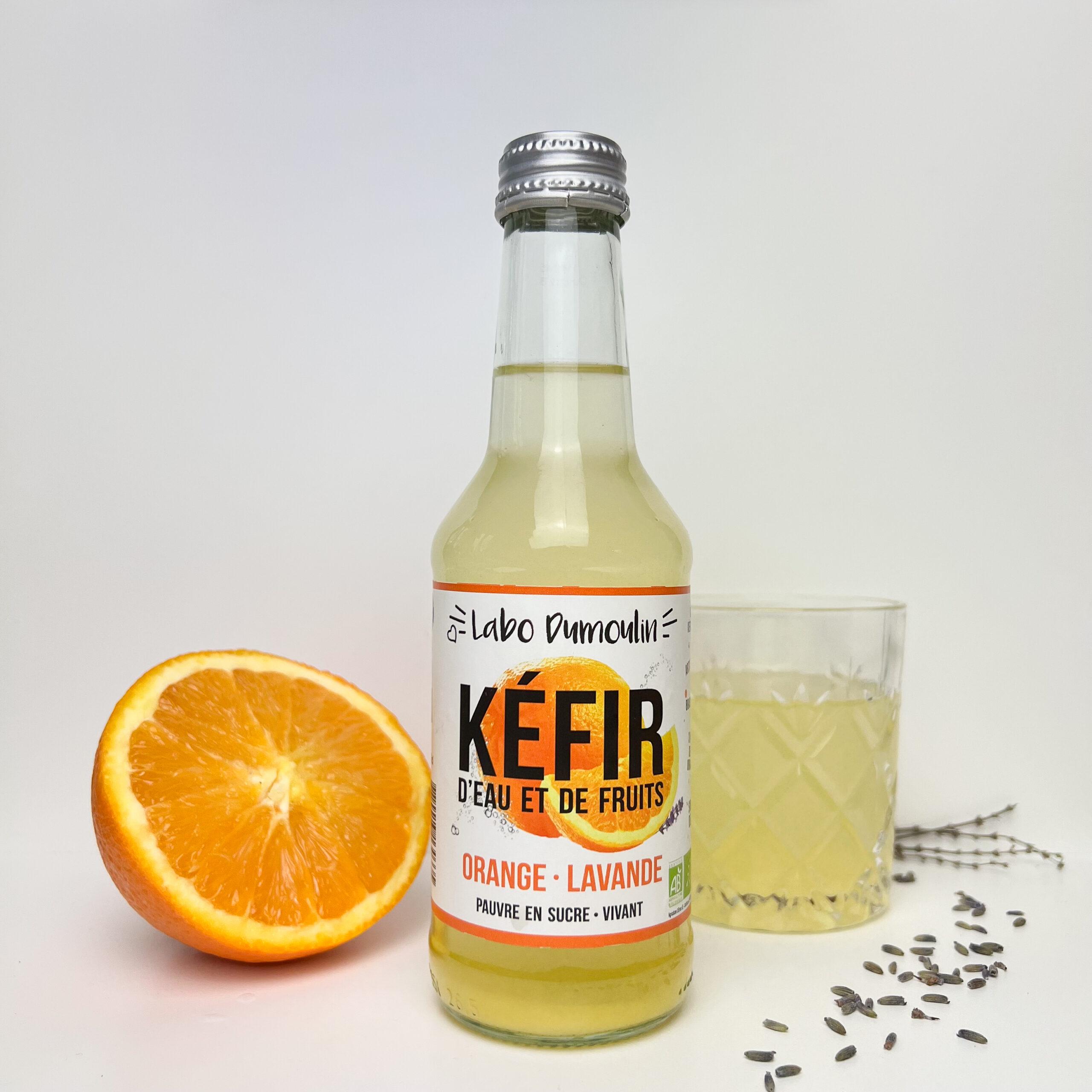 kefir de fruits orange lavande Labo Dumoulin