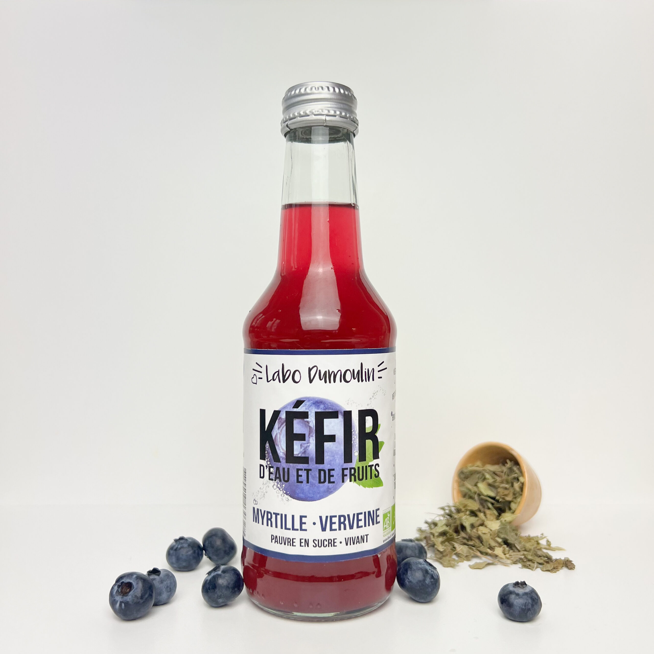 kefir de fruits myrtille verveine Labo Dumoulin